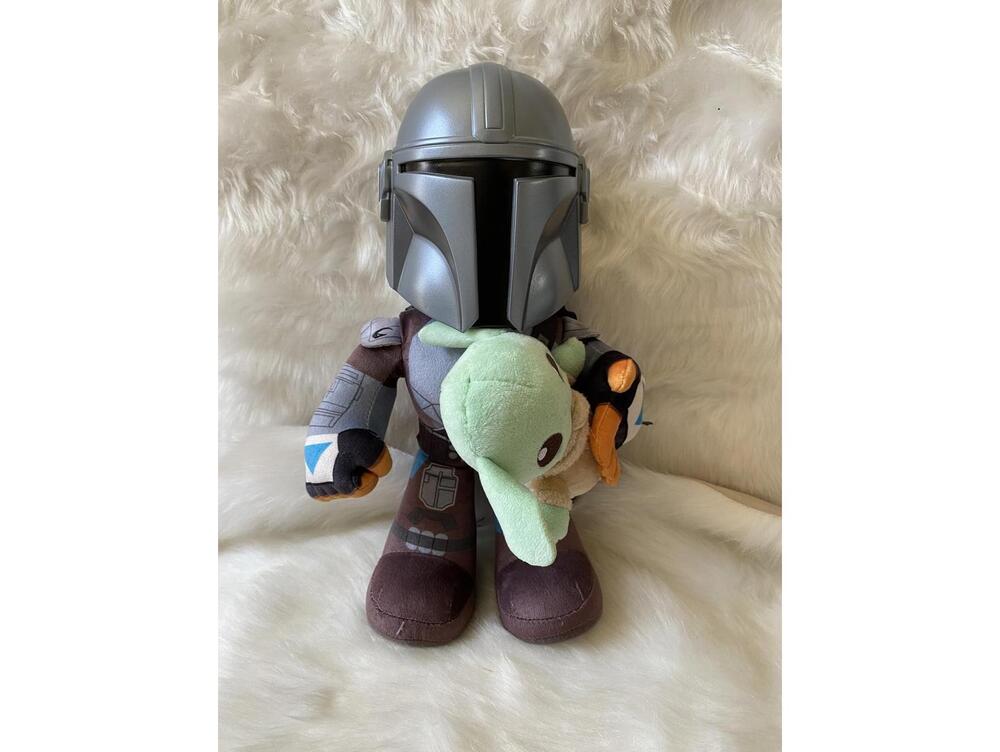 The Mandalorian Plush Toy with Grogu
